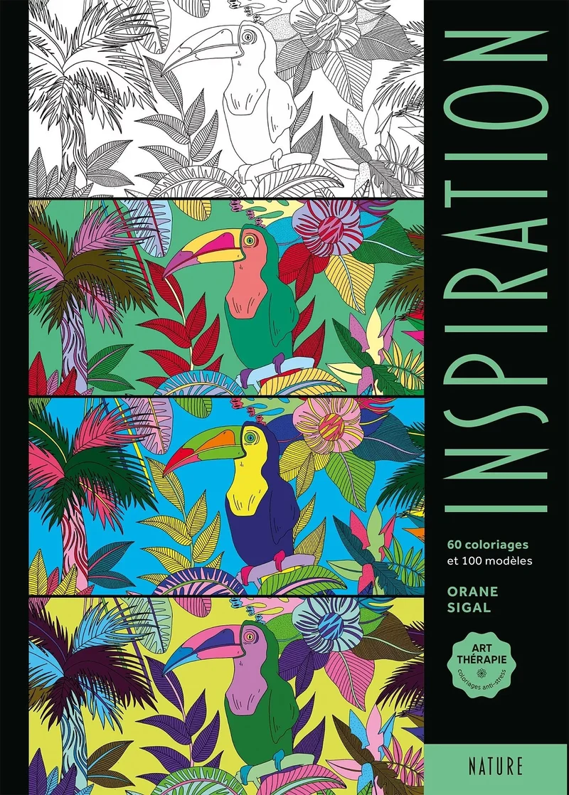 Art thérapie coloriages INSPIRATION Nature