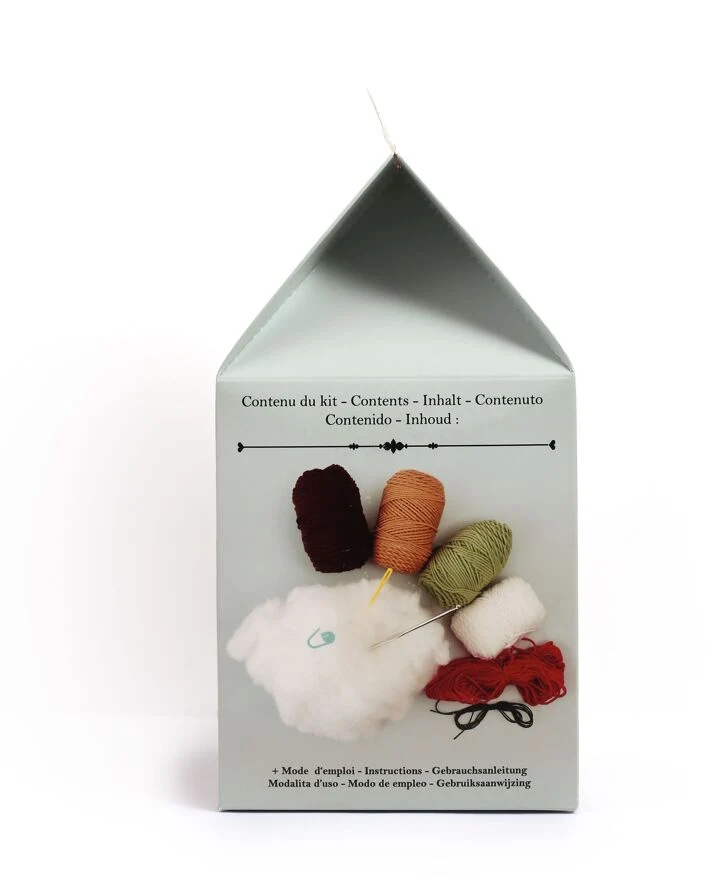 Kit Jolie Poupée à Crocheter Lina – Graine Créative x Ligne Rétro | Amigurumi DIY
