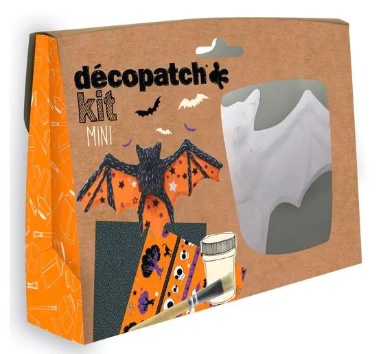 Mini-kit créatif Décopatch Chauve-souris