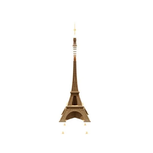 Puzzle 3D Tour Eiffel – Sculpture en Carton Recyclé CARTONIC