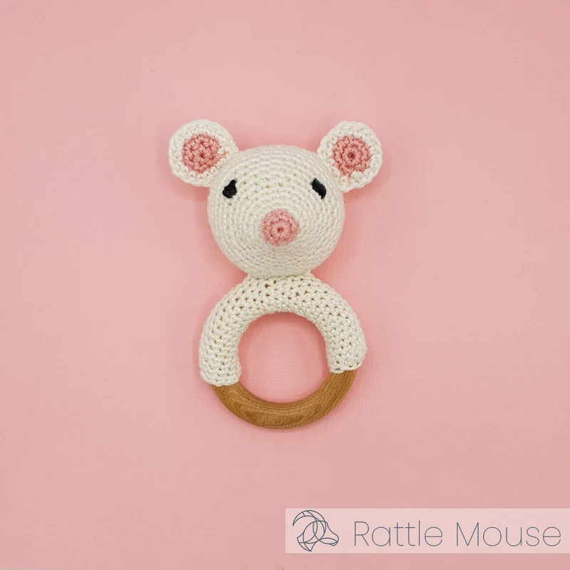 Kit Amigurumi - Mon hochet Souris