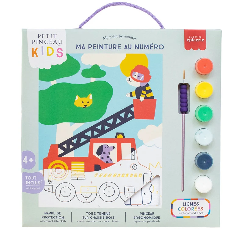Petit Pinceau Kids Wouf – Peinture au Numéro pour Enfants dès 4 Ans | La Petite Épicerie