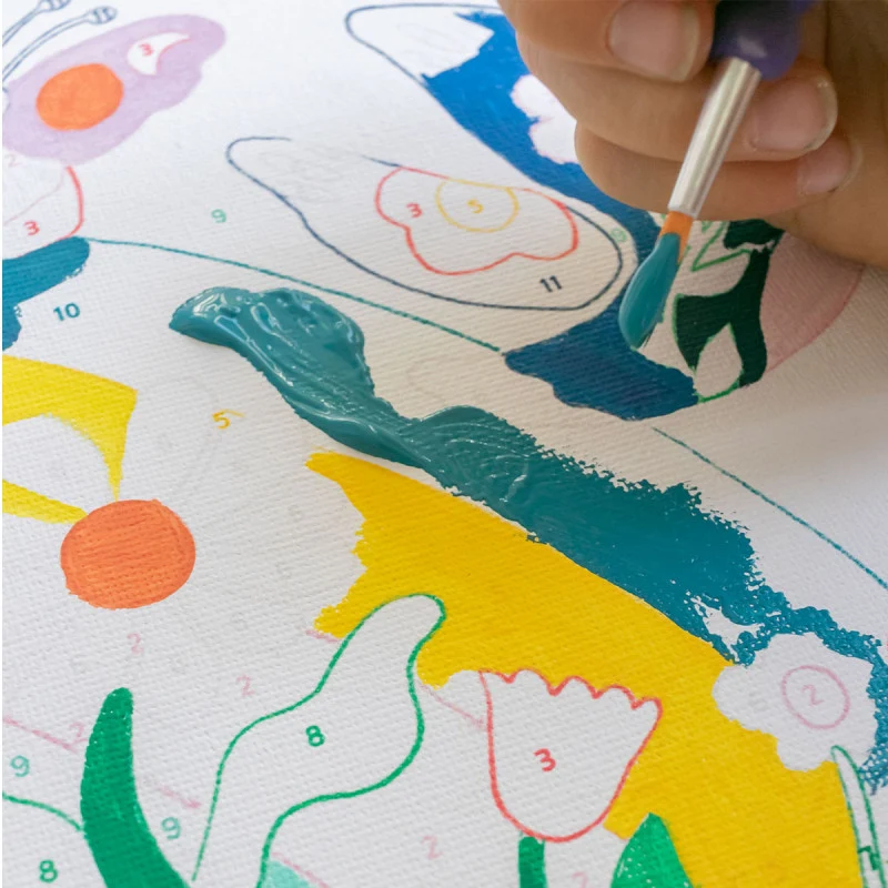 Petit Pinceau Kids Printemps – Peinture au Numéro Enfant dès 7 Ans | La Petite Épicerie