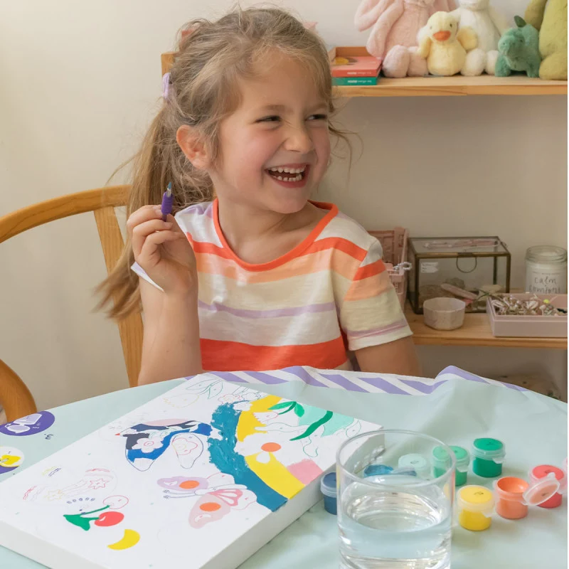 Petit Pinceau Kids Printemps – Peinture au Numéro Enfant dès 7 Ans | La Petite Épicerie