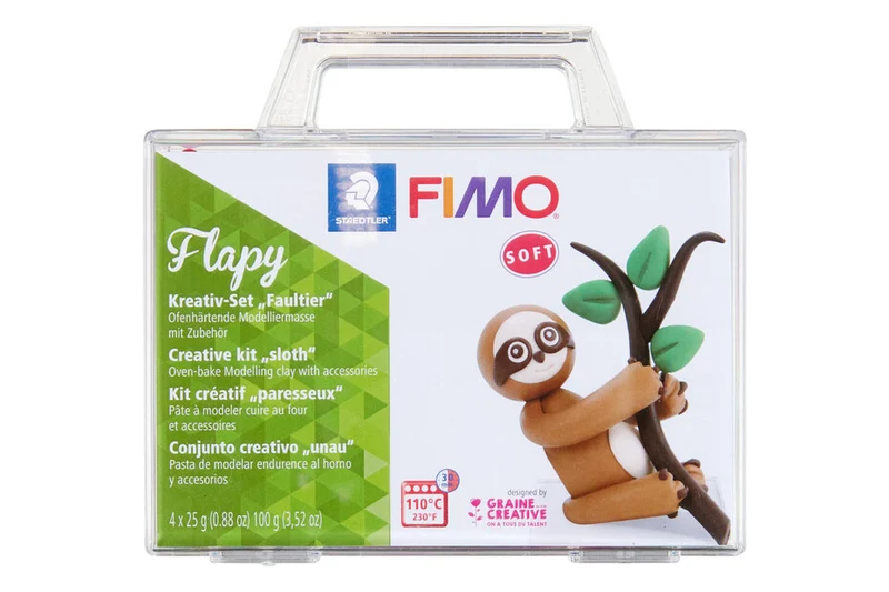 Kit Figurine Paresseux Fimo – Coffret Créatif Modelage