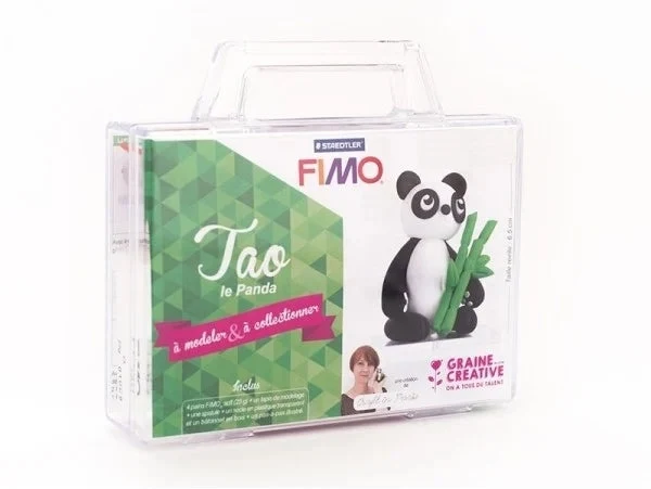 Kit Fimo Mallette Tao le Panda – Figurine à Modeler