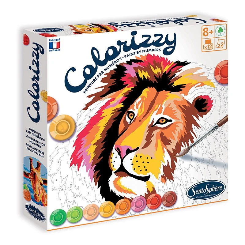 Peinture a numéros Colorizzy Savane