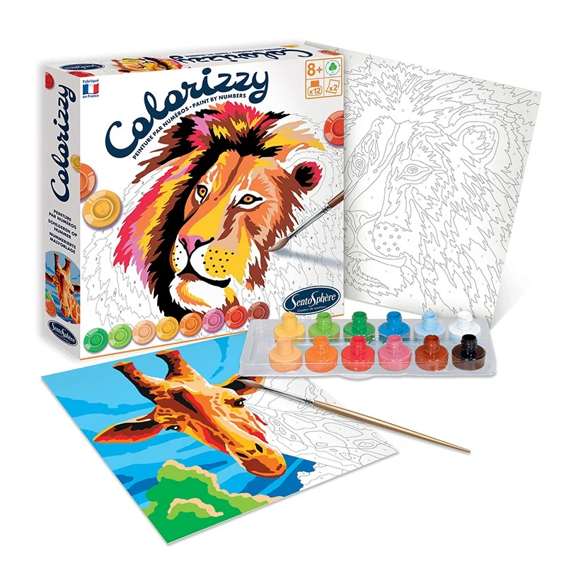 Peinture a numéros Colorizzy Savane