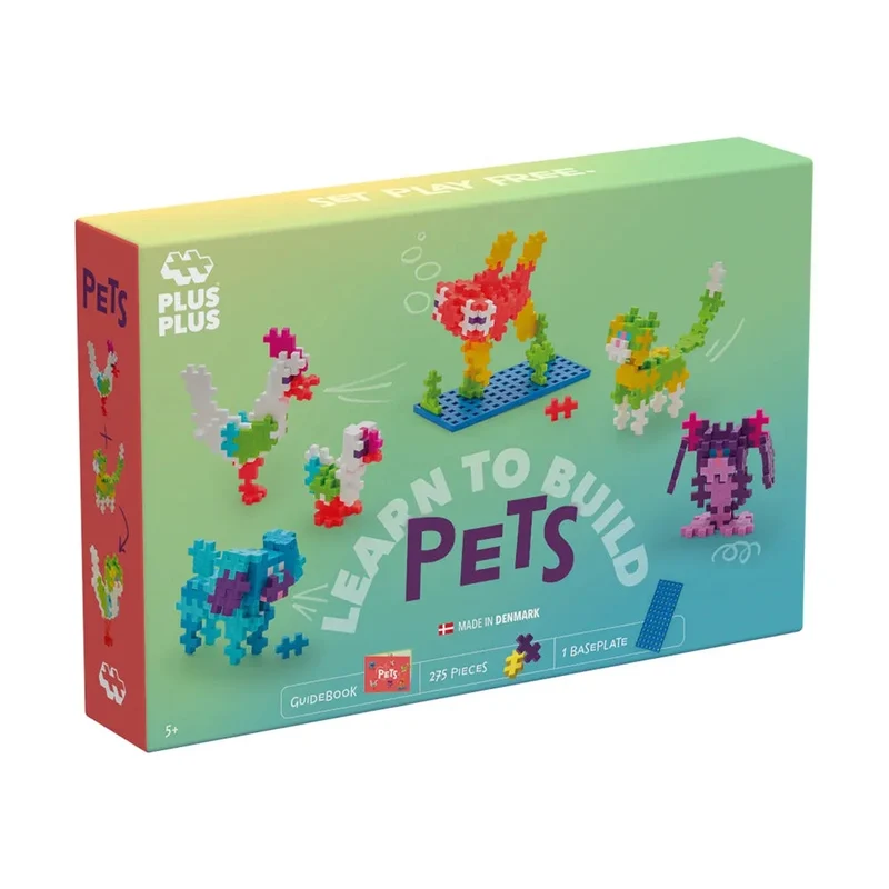 Kit découverte Animaux 275 Pcs - Jeu de construction PLUS PLUS