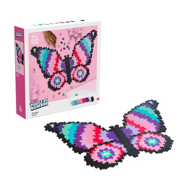 Puzzle Papillon 800 Pcs - Jeu de construction enfant PLUS PLUS
