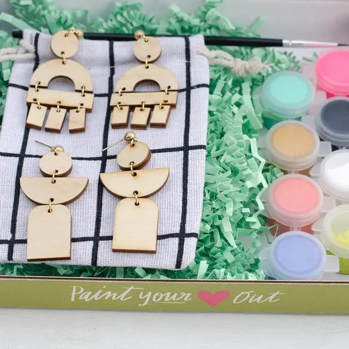 Kit de boucles d'oreilles « Paint Your Own Sydney »