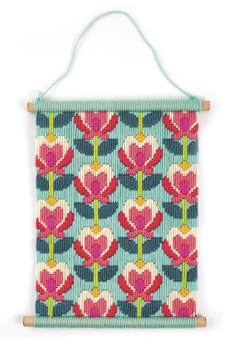 Kit Canevas Fleurs de Lotus – Graine Créative