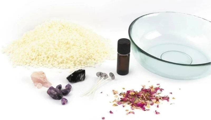 Kit DIY Bougie Lithothérapie XXL – Graine Créative