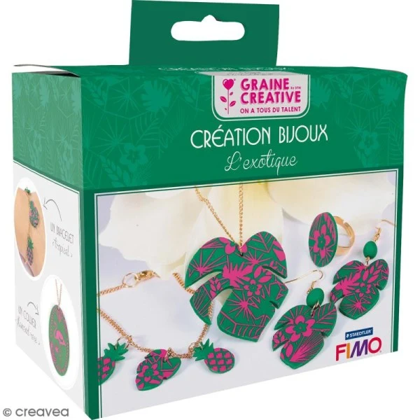 Kit Réalisez Vos Bijoux "L’Exotique" – Graine Créative