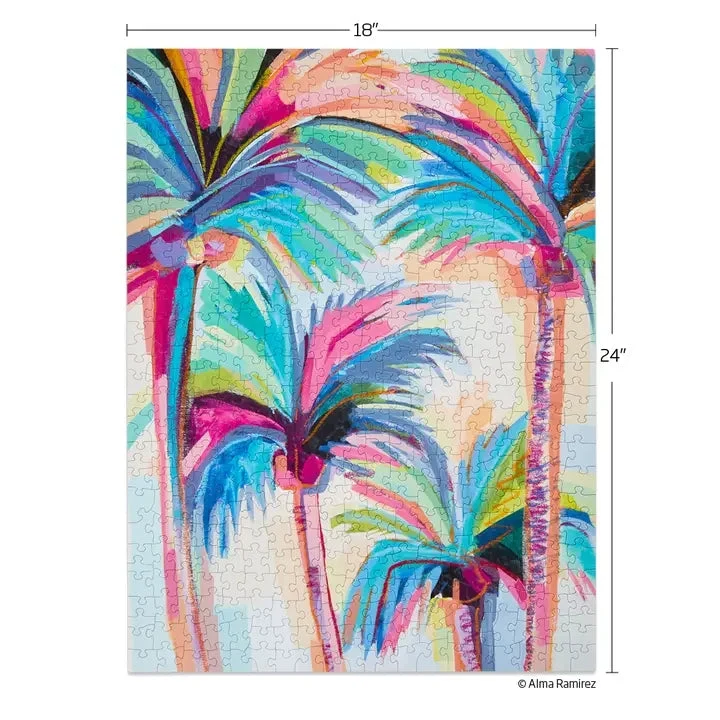 Palm Study | Puzzle de 500 pièces