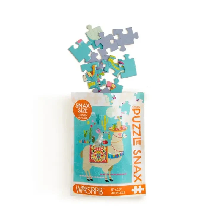 Llama Llyft | Puzzle Snax de 48 pièces pour enfants