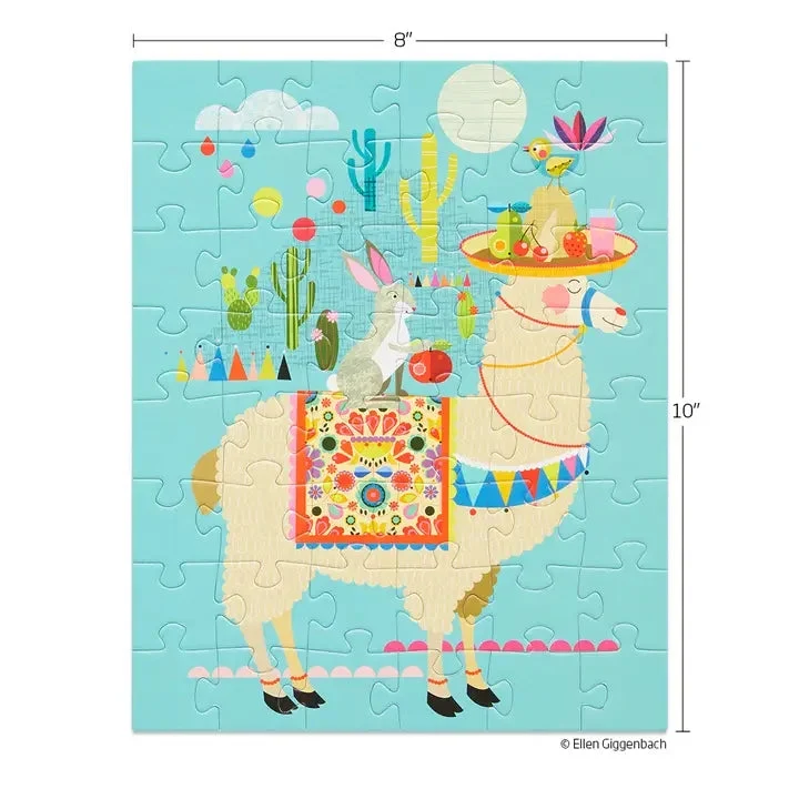 Llama Llyft | Puzzle Snax de 48 pièces pour enfants