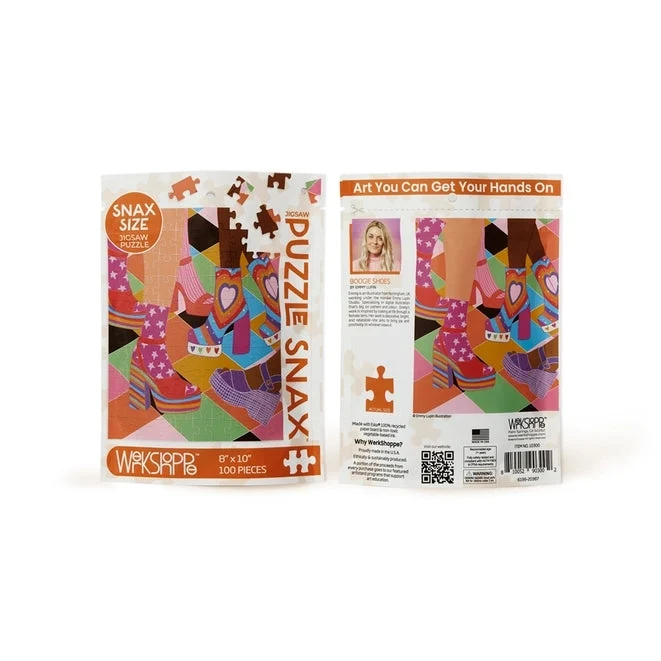 Chaussures Boogie | Puzzle Snax de 100 pièces