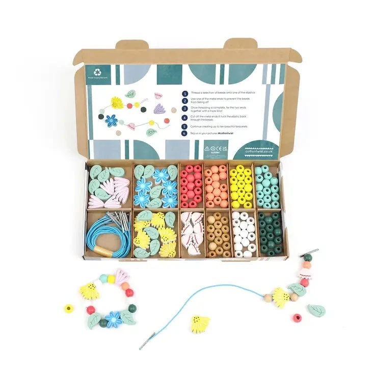 Cotton Twist Kit de création bracelet fleurs sauvages