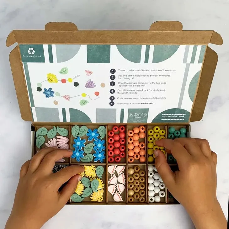 Cotton Twist Kit de création bracelet fleurs sauvages