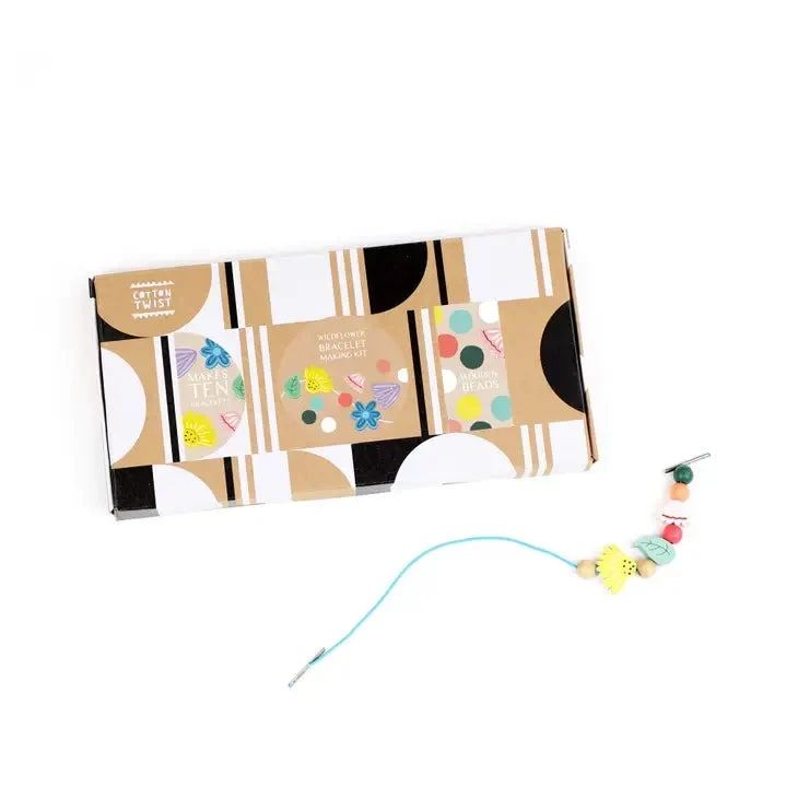 Cotton Twist Kit de création bracelet fleurs sauvages