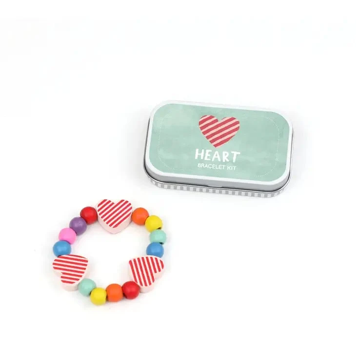 Coffret Cadeau Bracelet en forme de cœur Cotton Twist