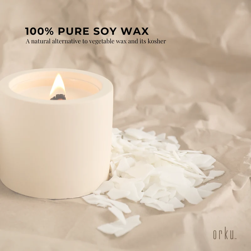 Natural Bulk 20Kg Golden 464 Soy Wax Flakes