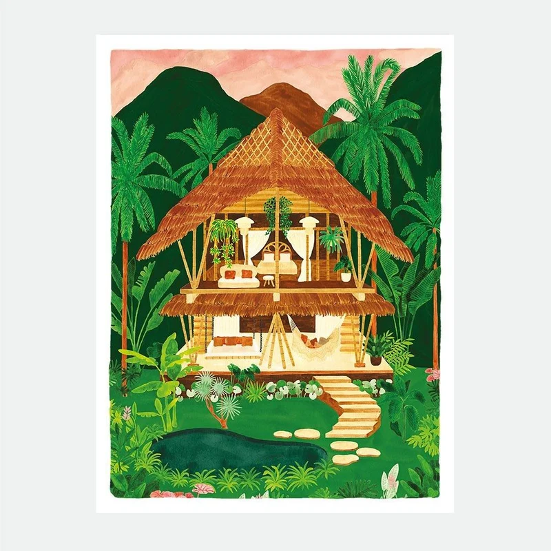 Affiche Ubud 29,7 X 39,7 CM - ATWS