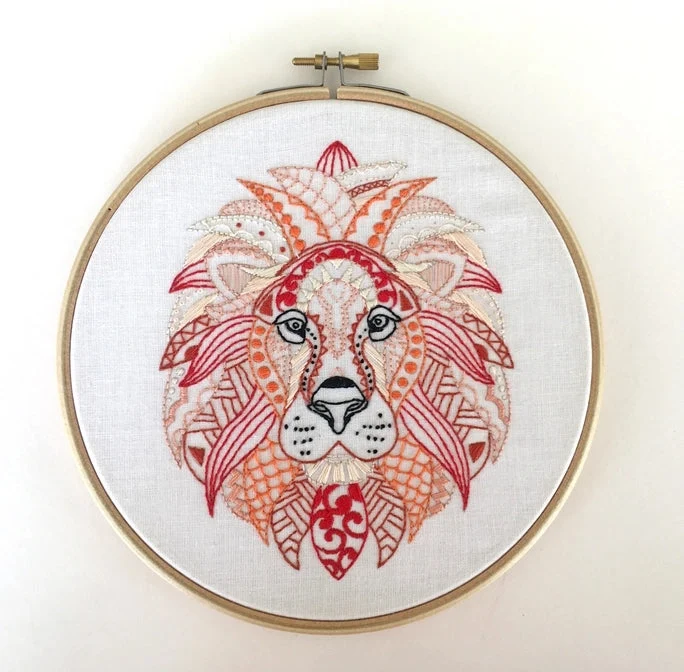 Kit de broderie Lion
