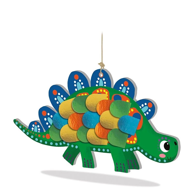 Dinosaures écailles métallisées – Coffret créatif 3D enfant 3 ans+