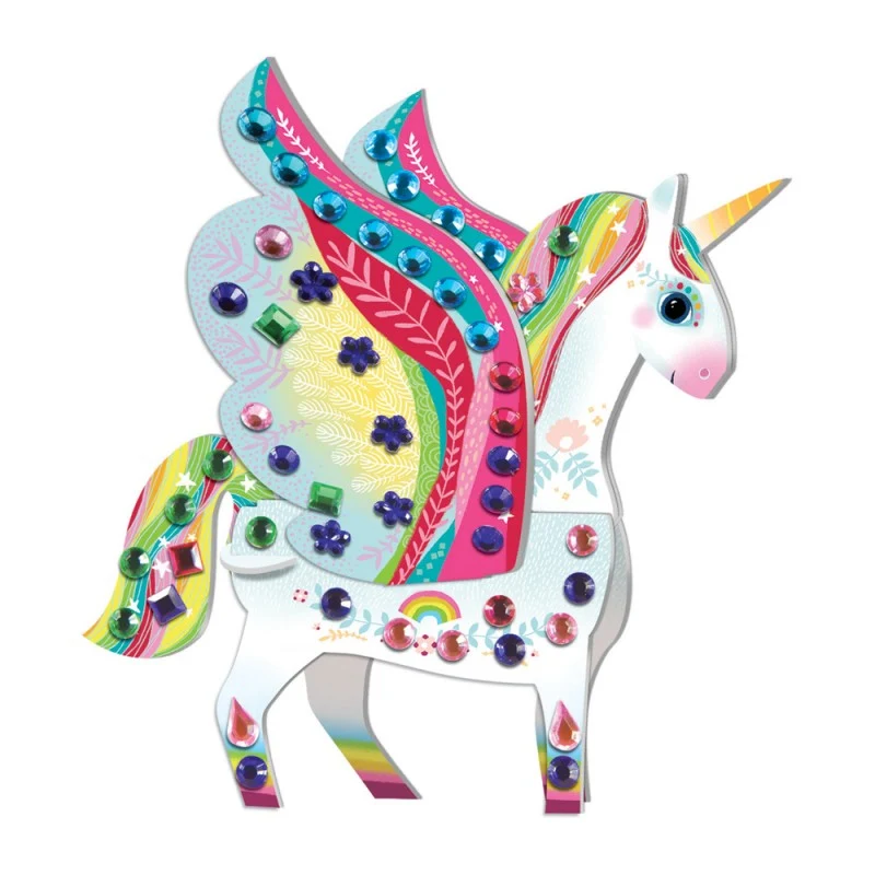 Animaux fantastiques 3D diamants – Coffret créatif enfant 5 ans+