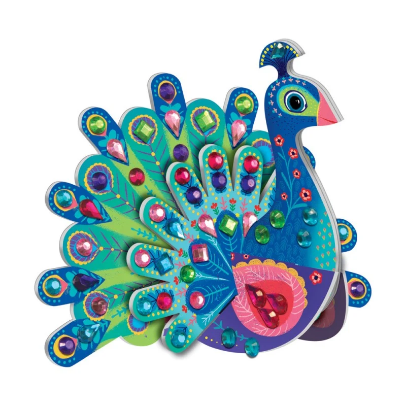 Animaux fantastiques 3D diamants – Coffret créatif enfant 5 ans+