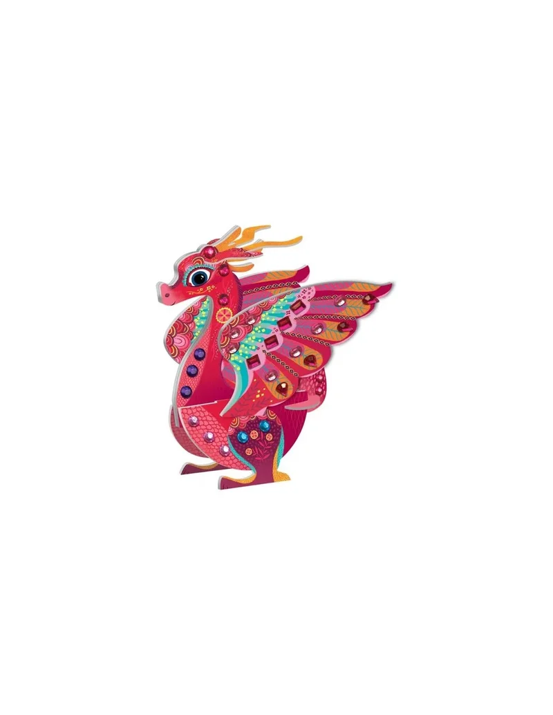 Animaux fantastiques 3D diamants – Coffret créatif enfant 5 ans+