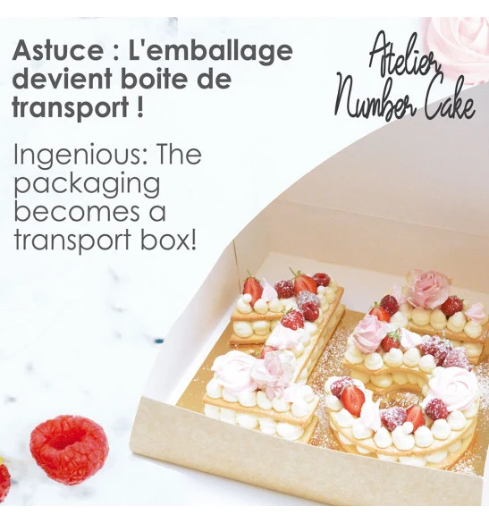 Atelier Number Cake – ScrapCooking® | Coffret pâtisserie complet chiffres 0 à 9