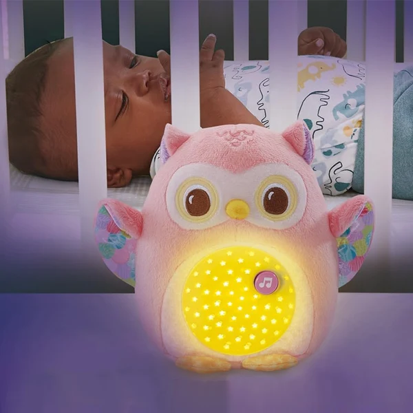VTECH - Ma veilleuse lumi chouette rose