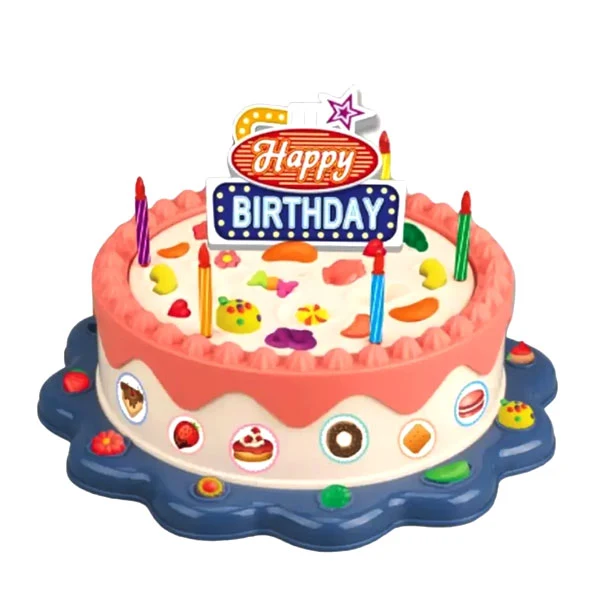 PLAY-DOH - Gâteau d'anniversaire avec 10 tubes