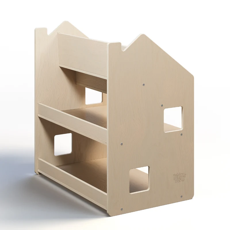 Étagère Montessori 2 en 1 polyvalente
