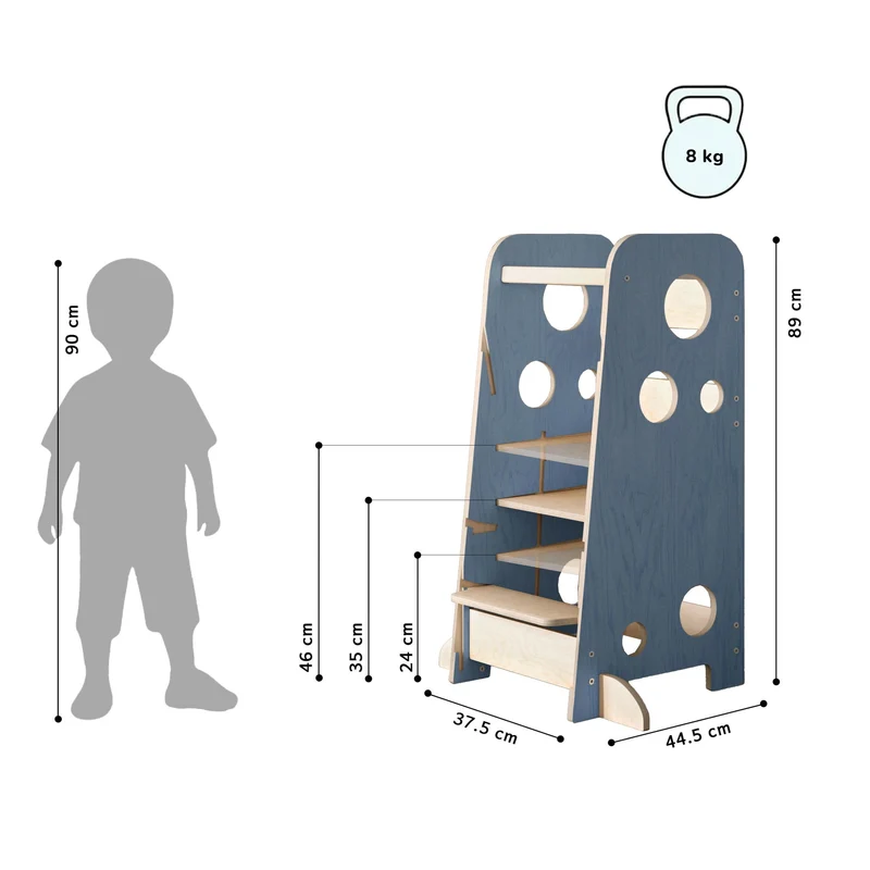 Tour d'observation Montessori 3-en-1 - XL