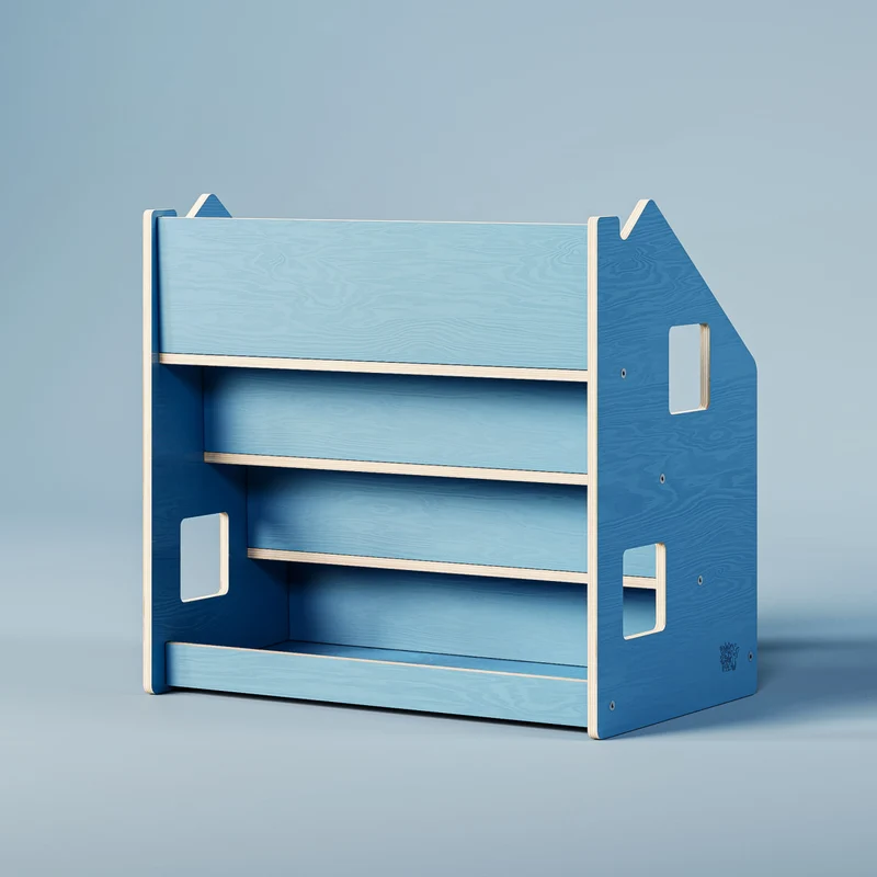 Ensemble - Bibliothèque enfant + Étagère à jouets - édition limitée