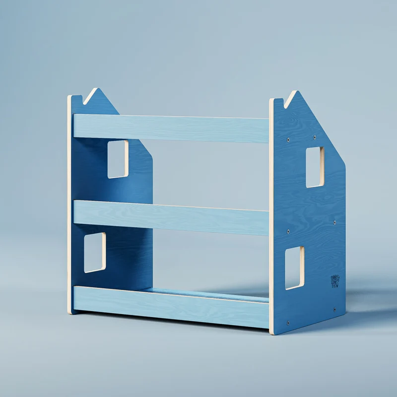 Ensemble - Bibliothèque enfant + Étagère à jouets - édition limitée