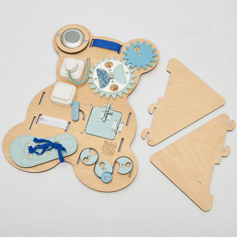 Busy Board «Ourson Curieux» - Jouet éducatif