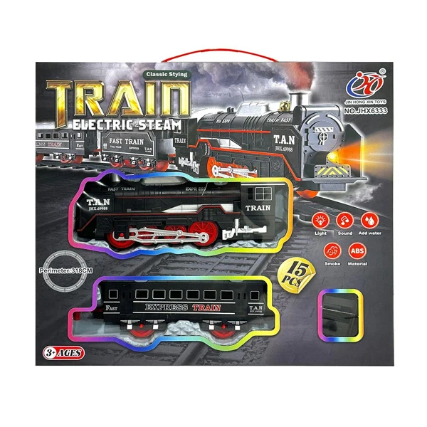 Train à vapeur 15 pcs