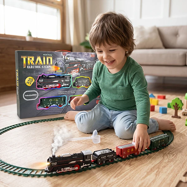 Train à vapeur 25 pcs