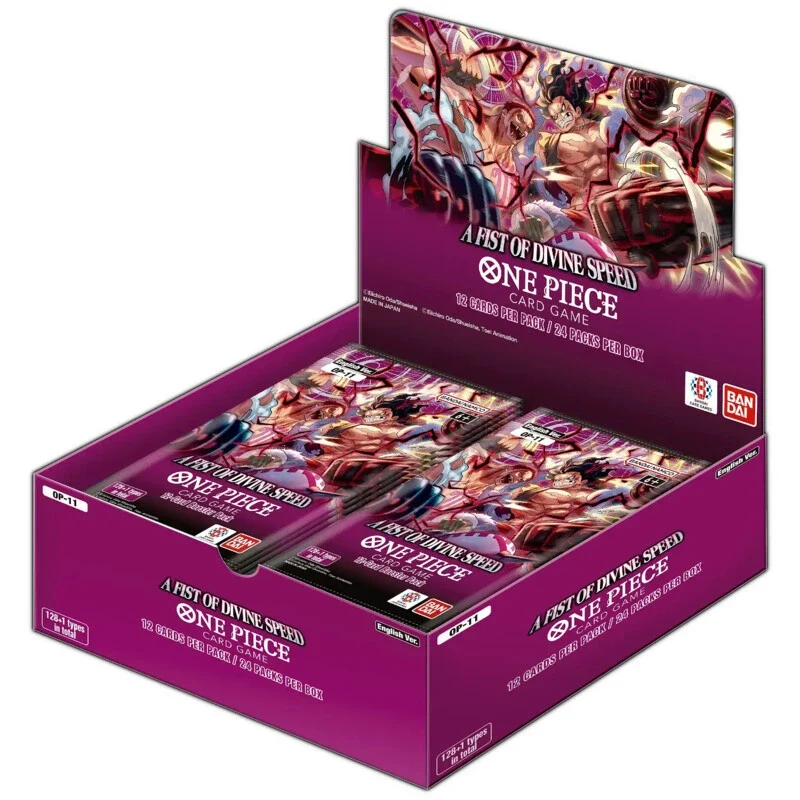 One Piece OP11 A Fist of Divine Speed Boite 24 boosters (EN)