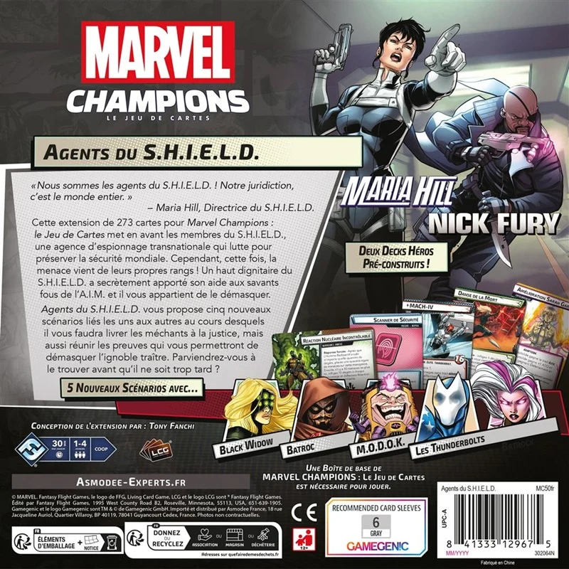 Marvel Champions Agents du Shield