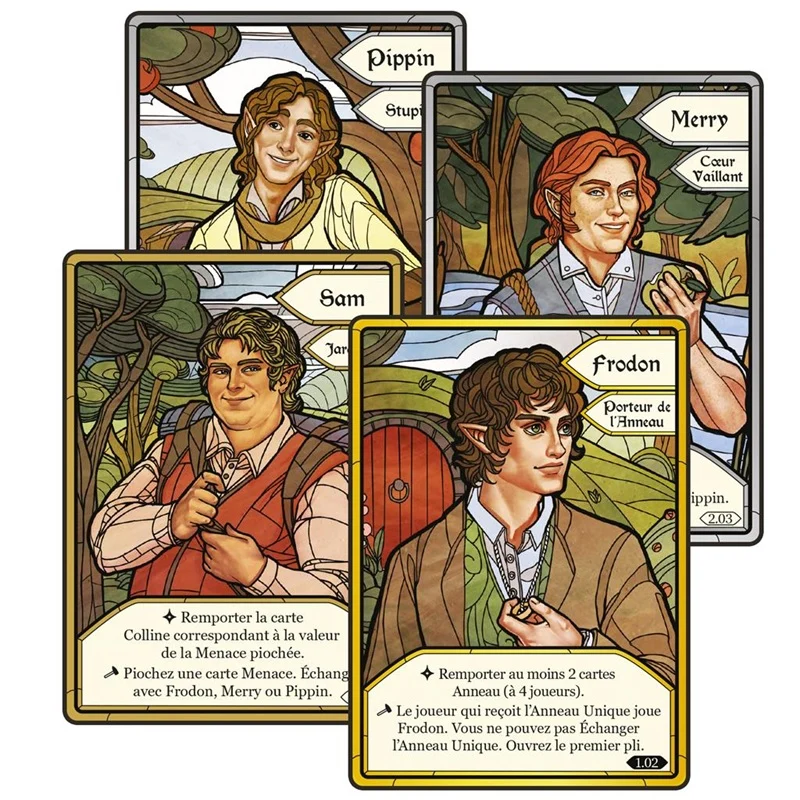 La Communauté de l'Anneau Jeu de plis coopératif