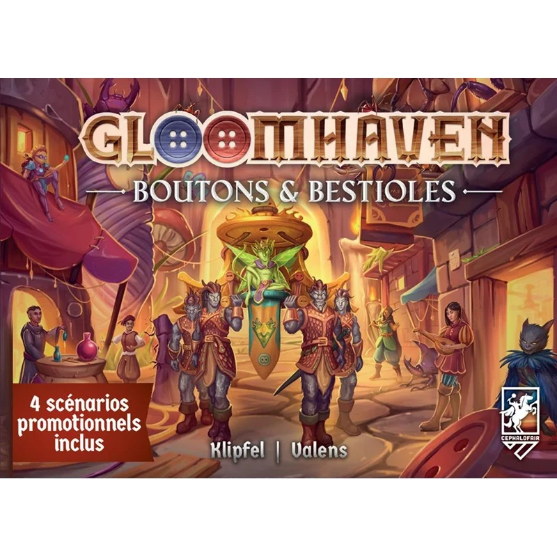Gloomhaven Boutons & Bestioles