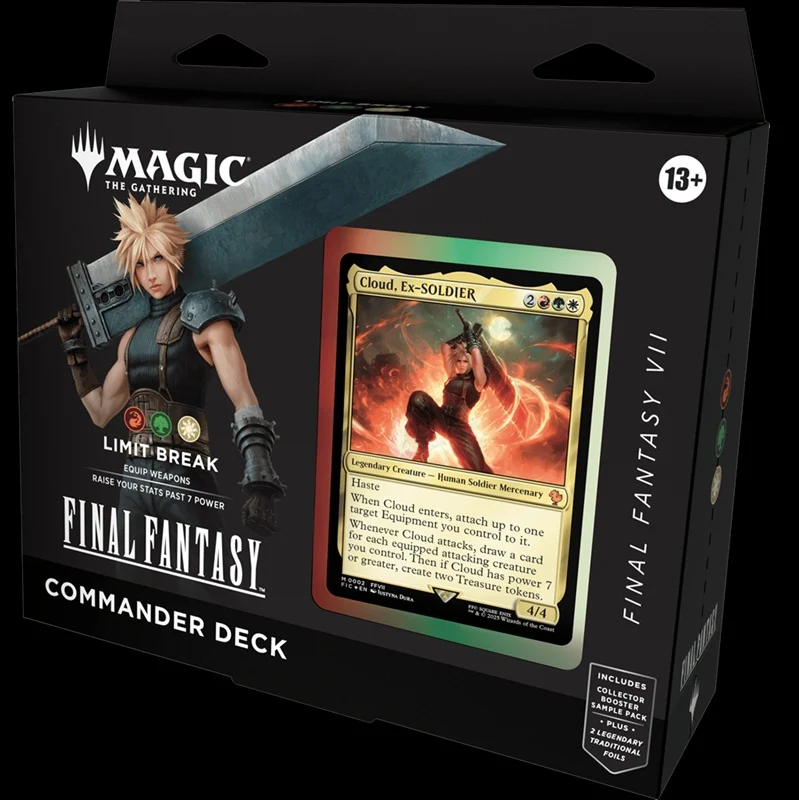Lot de 4 Decks Commander Magic Final Fantasy EN