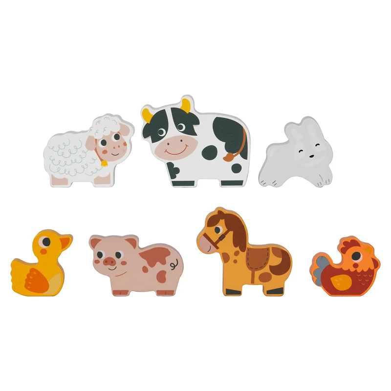 Puzzle captivant pour enfants de BusyKids - "Ferme"