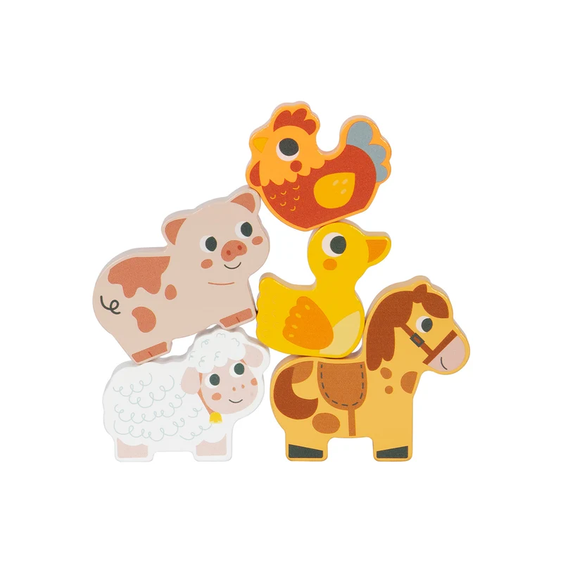 Puzzle captivant pour enfants de BusyKids - "Ferme"